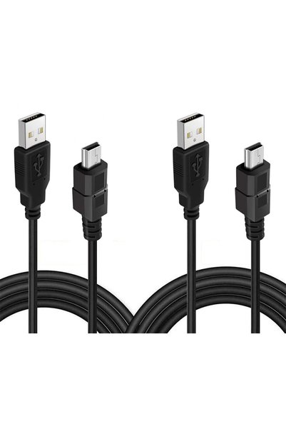 SKEIDO USB 2.0 Charge and Play Cable USB A Male to Mini-B Male Replacement co...