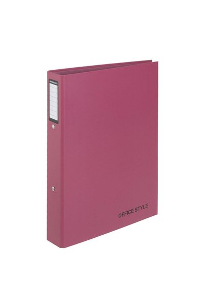 OEM A4 2-Ring Binder Matte Pink