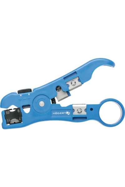 OEM Unealtă pentru dezizolat cablu coaxial Högert RG-6 RG-59 UTP FTP