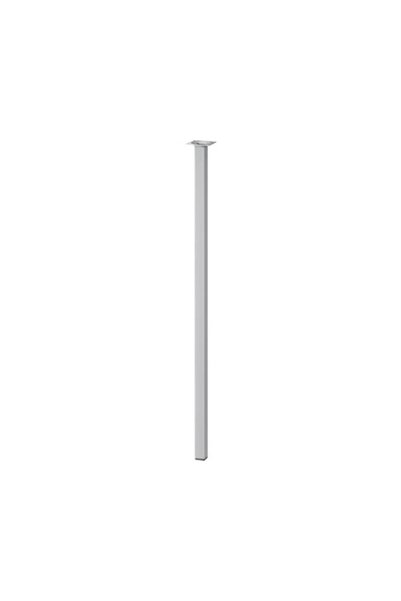 OEM Τάροξ τετράγωνο πόδι τραπεζιού 25x25x800 χιλ., ασημί