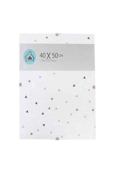 OEM Rama Foto cu Clips & Geam 40x50cm