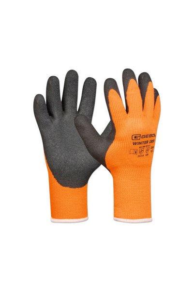 OEM Mănuși de protecție Gebol Winter Grip portocaliu din acril și spumă latex...