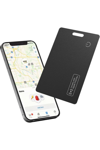 GENERAL Wallet Tracker Card, Thin Bluetooth Tracker, Works with Apple Find My...