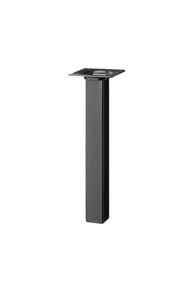 OEM Tarrox τετράγωνο πόδι επίπλου 25x25x100 χιλ., μαύρο