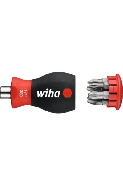 OEM Wiha κατσαβίδι 1/4 με μαγνητική βάση PH/PZ, 6 μύτες