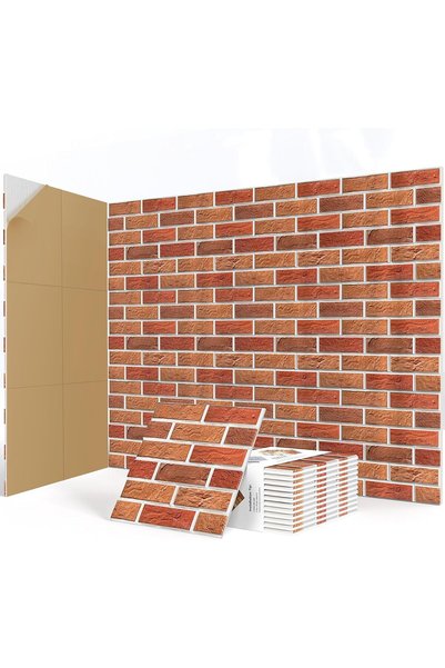 Generic 12 Pack Brick Acoustic Wall Panels Self Adhesive,Sound Proofing Panels