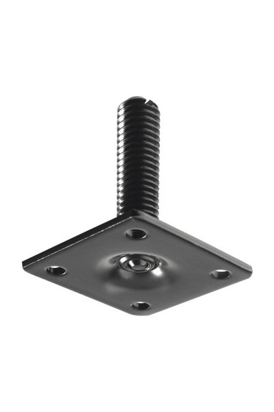 OEM Πλάκα στήριξης ποδιού επίπλου Hettich 40x40 mm, με σπείρωμα M10 x 40mm, μ...