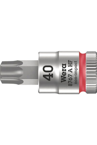 wera Cap cheie tubulară 8767 A HF Torx 40x28mm, din oțel crom-vanadiu