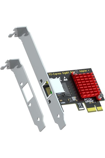 Generic بطاقة شبكة LE8111H PCIe لأجهزة الكمبيوتر المكتبية، منفذ إيثرنت جيجابت...