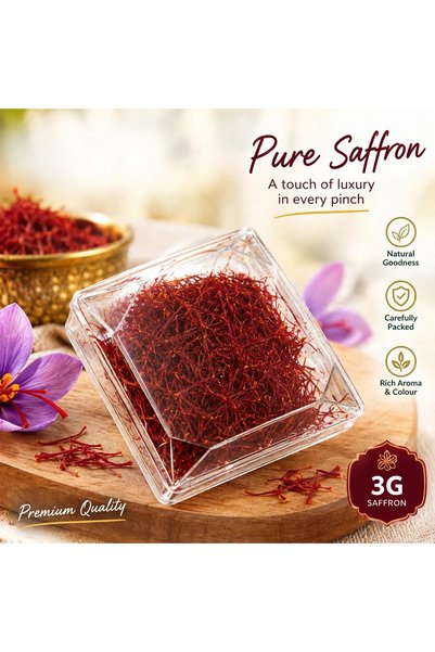 Generic Brand *Pure Saffron 3G Premium Quality - A Touch of Luxury in Every P...