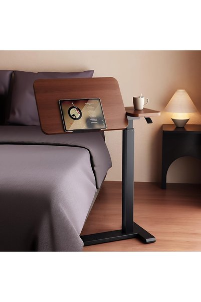 Generic C-Shaped Multi-Function Solid Wooden Folding Computer Table – Adjusta...