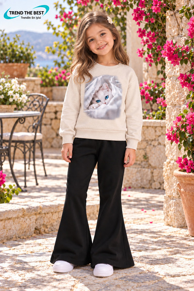 TREND THE BEST Trendin En İyisi ملابس شتوية وربيعية وخريفية للفتيات: سروال أس...