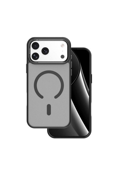 Inkora Husă mată cu MagSafe Frozen Mag pentru iPhone 17 Pro Max 6,9", Negru O...