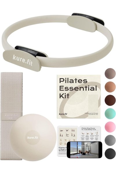 Generic Home Pilates Essentials Kit for Women Pilates Set |   Pilates Ring, M...