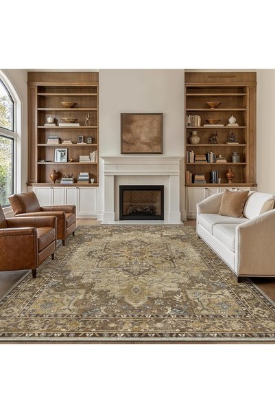 Generic Large Area Rugs for Living Room, 200 x 300 cm, Machine Washable Non S...
