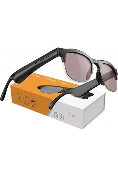 Generic F-01 Smart Bluetooth Audio Sunglasses with UV400 Polarised Lenses