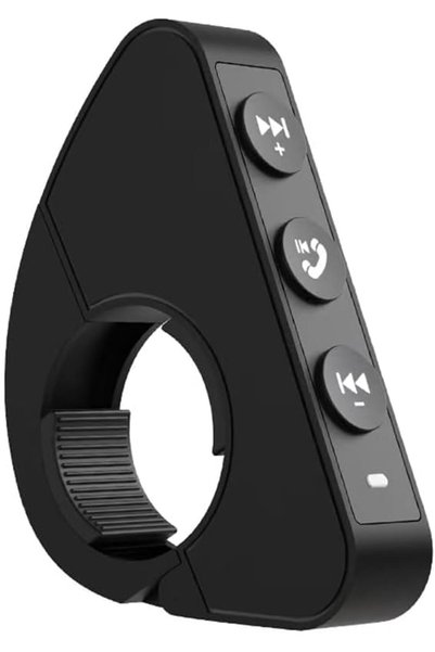 NALACAL زر وسائط لاسلكي بتقنية البلوتوث، جهاز تحكم للركوب، جهاز تحكم موسيقي م...