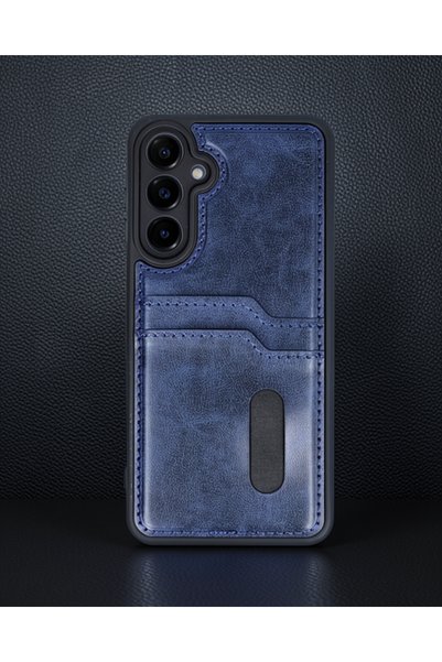 Generic Brand Samsung Galaxy A55 5g Case Sara Leather Case with Business Card...