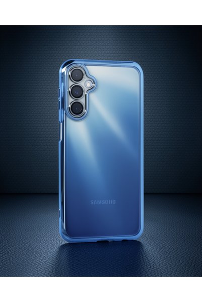 Generic Brand Samsung Galaxy A35 5g Case Razer Lens Silicone - Light Blue