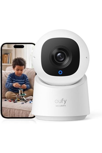 Eufy Security كاميرا داخلية C210، بدقة 1080 بكسل، بدون رسوم شهرية