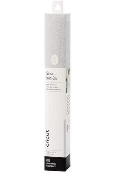 Generic Smart Iron-on 33x273cm 1 sheet (Glitter Silver)