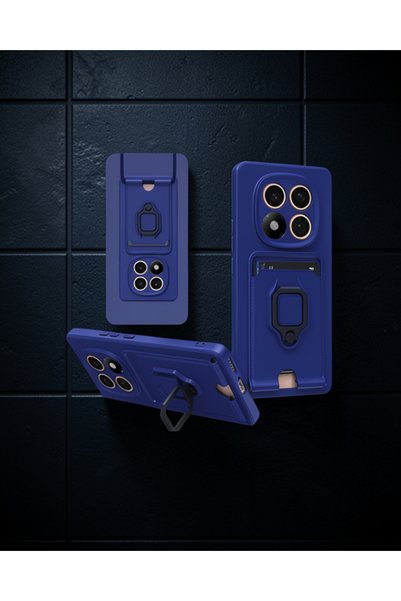 Generic Brand Xiaomi Redmi Note 14 Pro 4g Case Zuma Silicone with Ring and Bu...