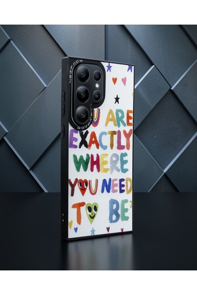 teknodayım Samsung Galaxy S23 Ultra Case Mirror Pattern Cover - Mirror - 10