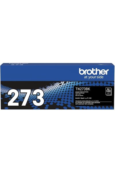 Generic خرطوشة حبر أسود أصلية TN273BK ذات إنتاجية قياسية، تكفي لـ 1,400 صفحة،...