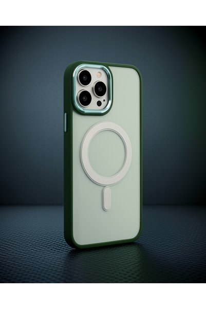Generic Brand Apple iPhone 15 Pro Max Case Room Magneticsafe Silicone - Fir G...
