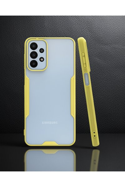 teknodayım Samsung galaxy a23 4g platinum silicone case - yellow