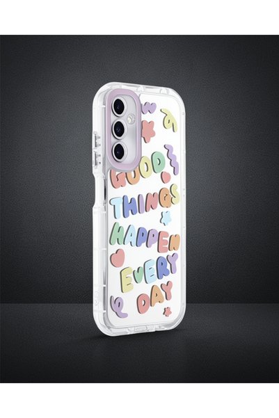 teknodayım Samsung Galaxy A15 4g Case Reflexion Patterned Cover - Pattern 7