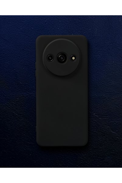 teknodayım Xiaomi Redmi A3 4g Case Nano Velvet Silicone Inside - Black