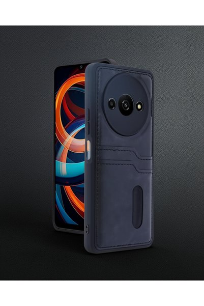 Generic Brand Xiaomi Redmi A3 4g Case Sara Leather Case with Business Card Ho...