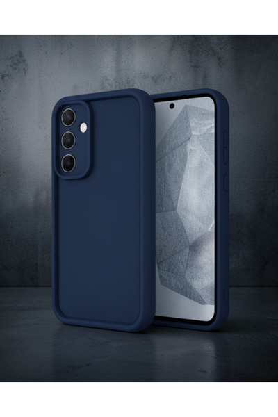 Generic Brand Samsung Galaxy A16 5g Case Viera Silicone - Navy Blue