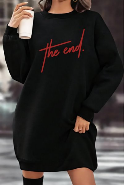HOFFNUNG Φούτερ Unisex με τύπωμα με λαιμόκοψη