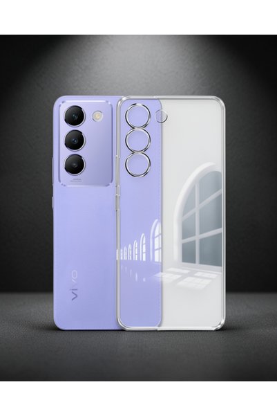 teknodayım Vivo V30 Lite 4g Case Luxury Transparent Silicone