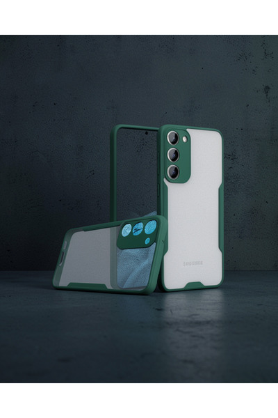 teknodayım Samsung Galaxy S23 Plus Case Platinum Silicone - Green