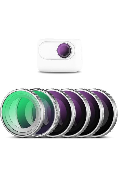 NEEWER مجموعة فلاتر ND متوافقة مع كاميرا Insta360 GO 3S، تتضمن فلاتر CPL و ND...