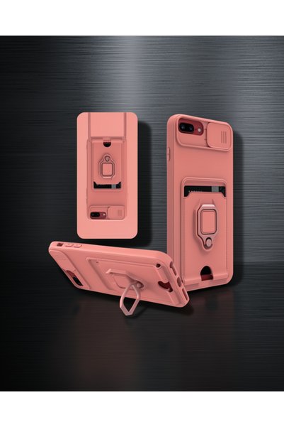 Generic Brand Apple iPhone 7 Plus Case Zuma Silicone with Business Card Holde...