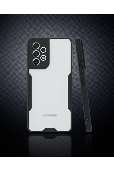 teknodayım Samsung Galaxy A53 5g Case Platinum Silicone - Black