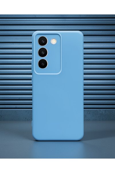 teknodayım Vivo V30 Lite 4g Case First Silicone - Blue