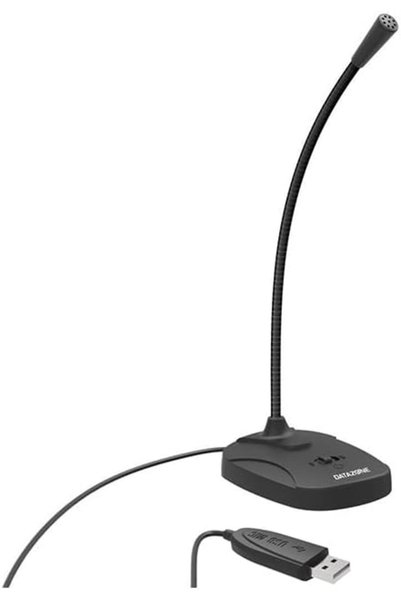 Datazone ميكروفون كمبيوتر مكتبي بمنفذ USB، يدعم الدوران 360 درجة °   زاوية ال...