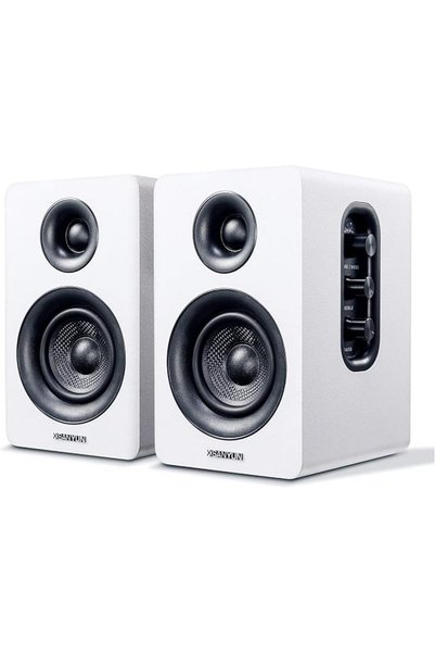 GENERAL Sanyun SW208 3" Active Bluetooth 5.0 Bookshelf Speakers, Built-in 24b...