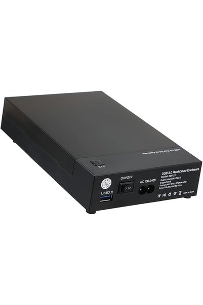 EACAM USB 3.0 2.5/ 3.5 SATA HDD Enclosure Portable SSD HDD Case Support UASP ...