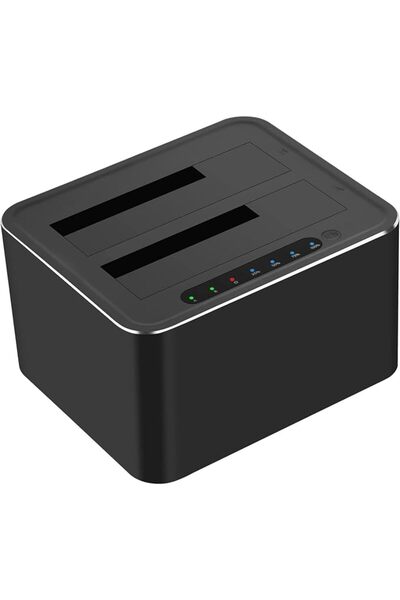 KASTWAVE USB 3.0 to SATA Dual-Bay External Hard Drive Docking Station, with O...