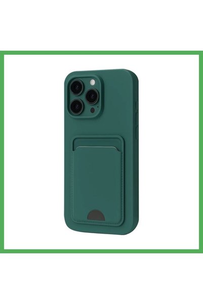 Nur store Çanta حافظة متوافقة مع هاتف iPhone 16 Plus من السيليكون مع بطاقة عم...
