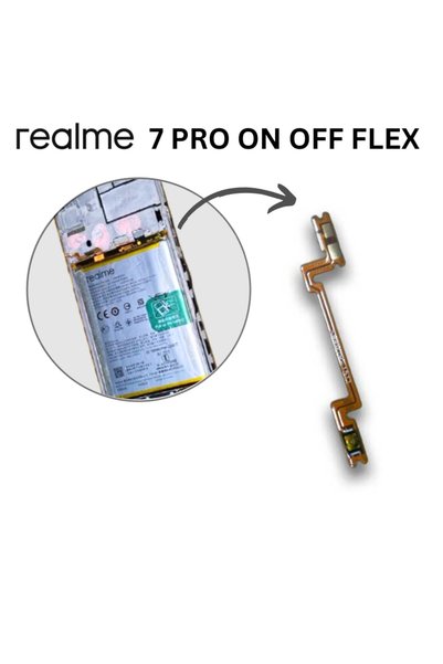 WAN-DEY Realme 7 Pro Compatible on Off Side Volume Control Film