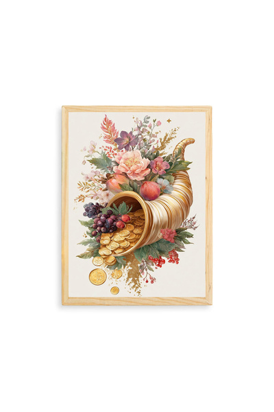 Generic Brand 1pc Cornucopia —An Energetic Cornucopia Symbolizing Wealth and ...
