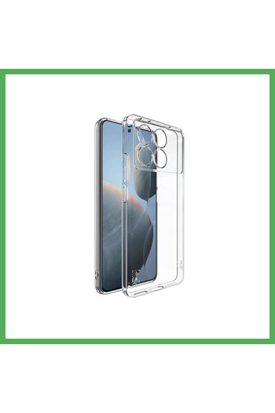 Nur store Çanta حافظة متوافقة مع هاتف Poco X6 Pro من السيليكون الشفاف الفاخر ...