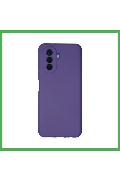 Nur store Çanta Huawei Nova Y70 Compatible Case Nano Velvet Silicone - Purple...